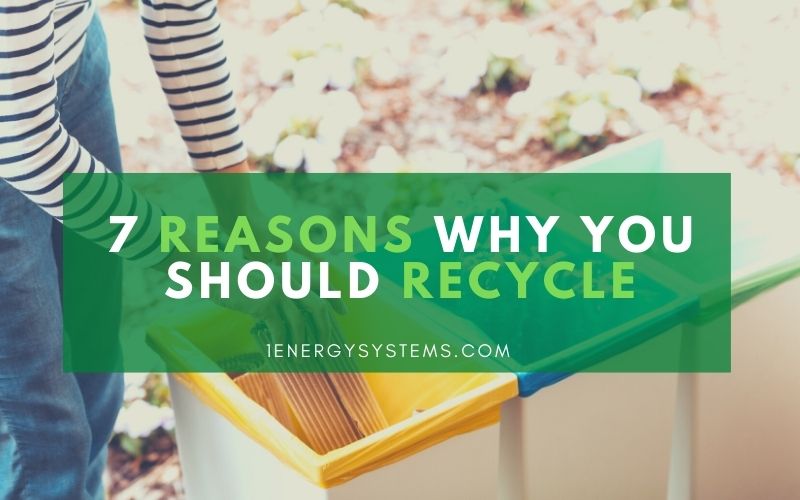 7 Reasons Why You Should Recycle