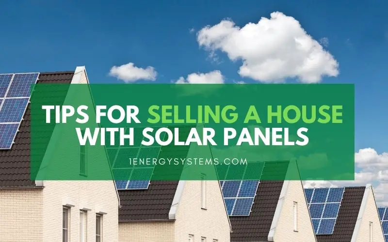 Selling a House with Solar Panels