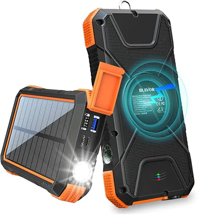 blavor solar power bank 2000mAh