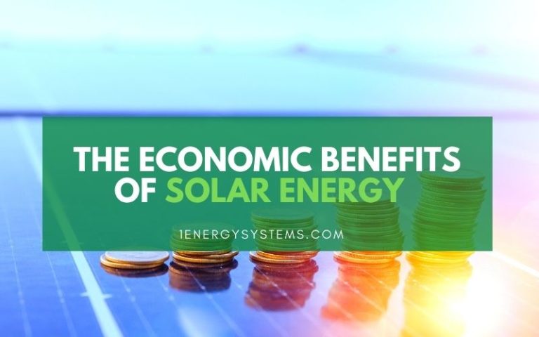 11 Economic Benefits of Solar Energy