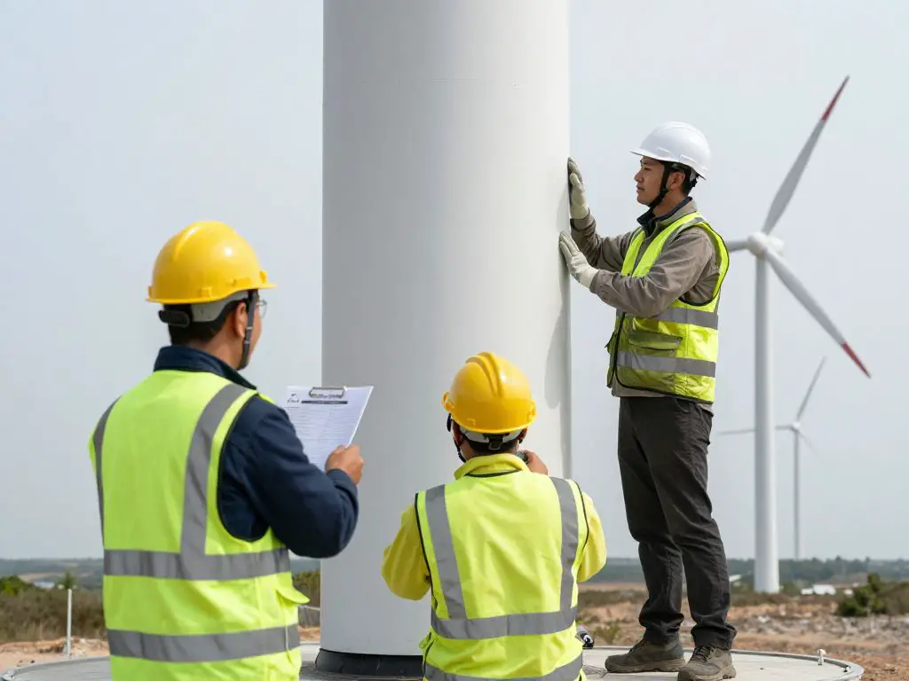 Wind energy industry creating jobs and supporting a green economy