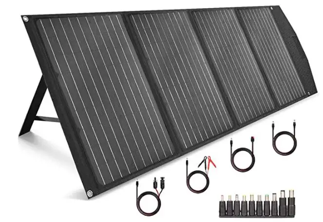 TISHI HERY 120W Portable Solar Panel
