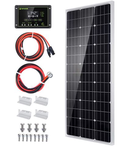 Topsolar Solar Panel Kit 100 Watt 12 Volt