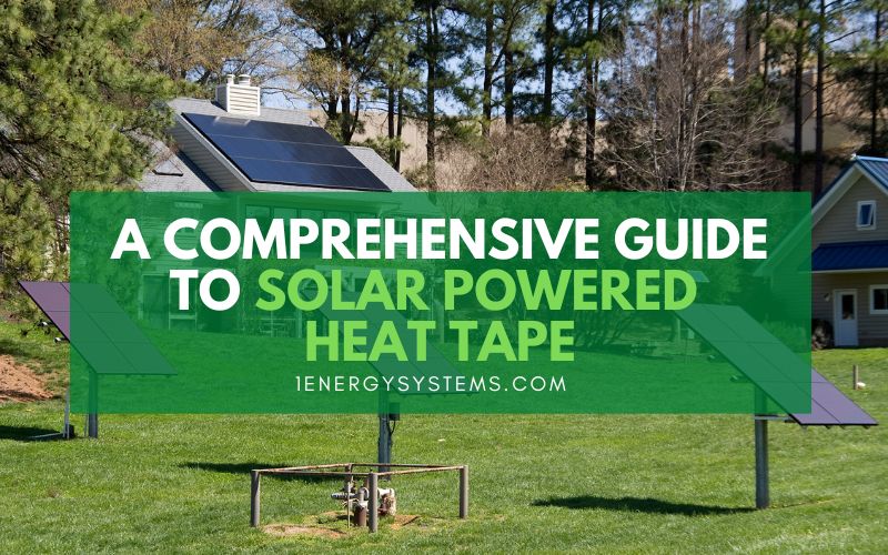 Solar Powered Heat Tape