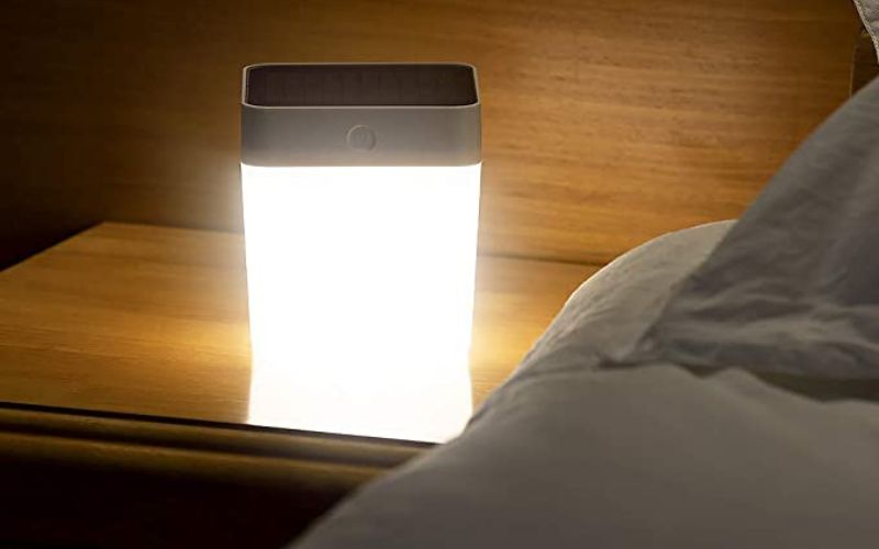 LUTEC Solar Table Cube Light