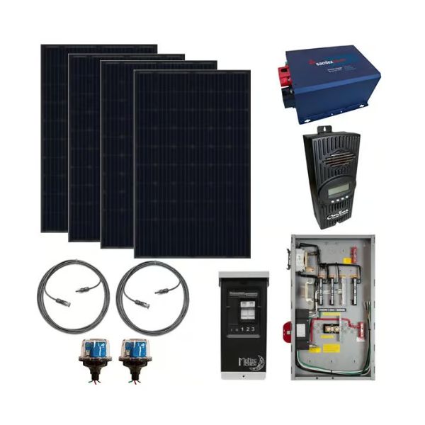 1.44kW Off Grid Tiny House Solar Power System