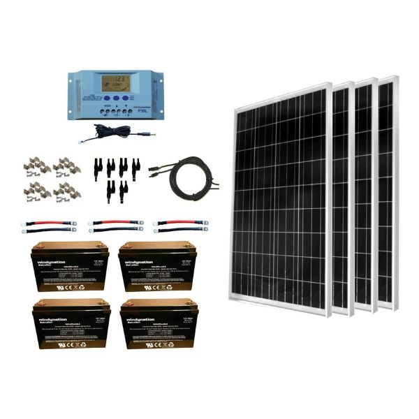 WindyNation 400 Watt Solar Kit