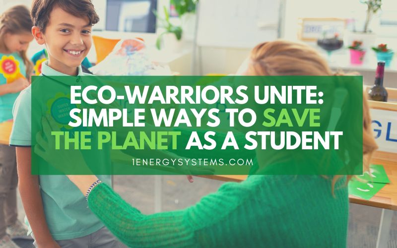 How To Be More Eco-Friendly As A Student