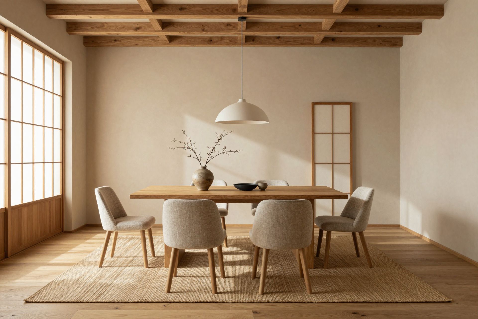 15 Minimalist Japandi Dining Room Ideas That Feel Calm & Stylish - One ...
