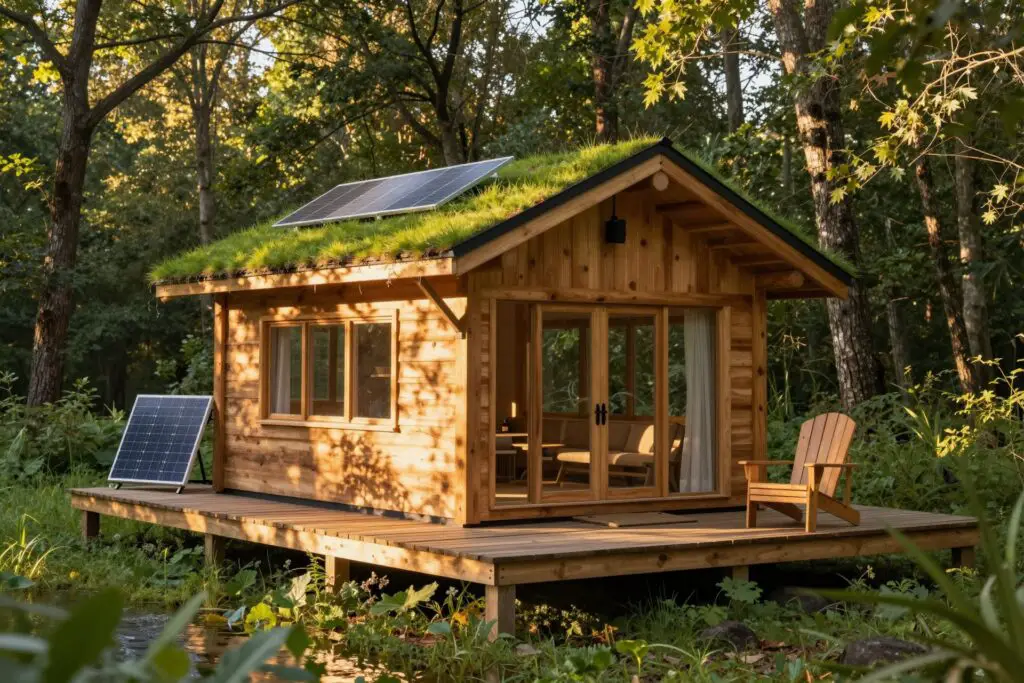 Featured image for: 17 Off-Grid Tiny House Cabin Ideas