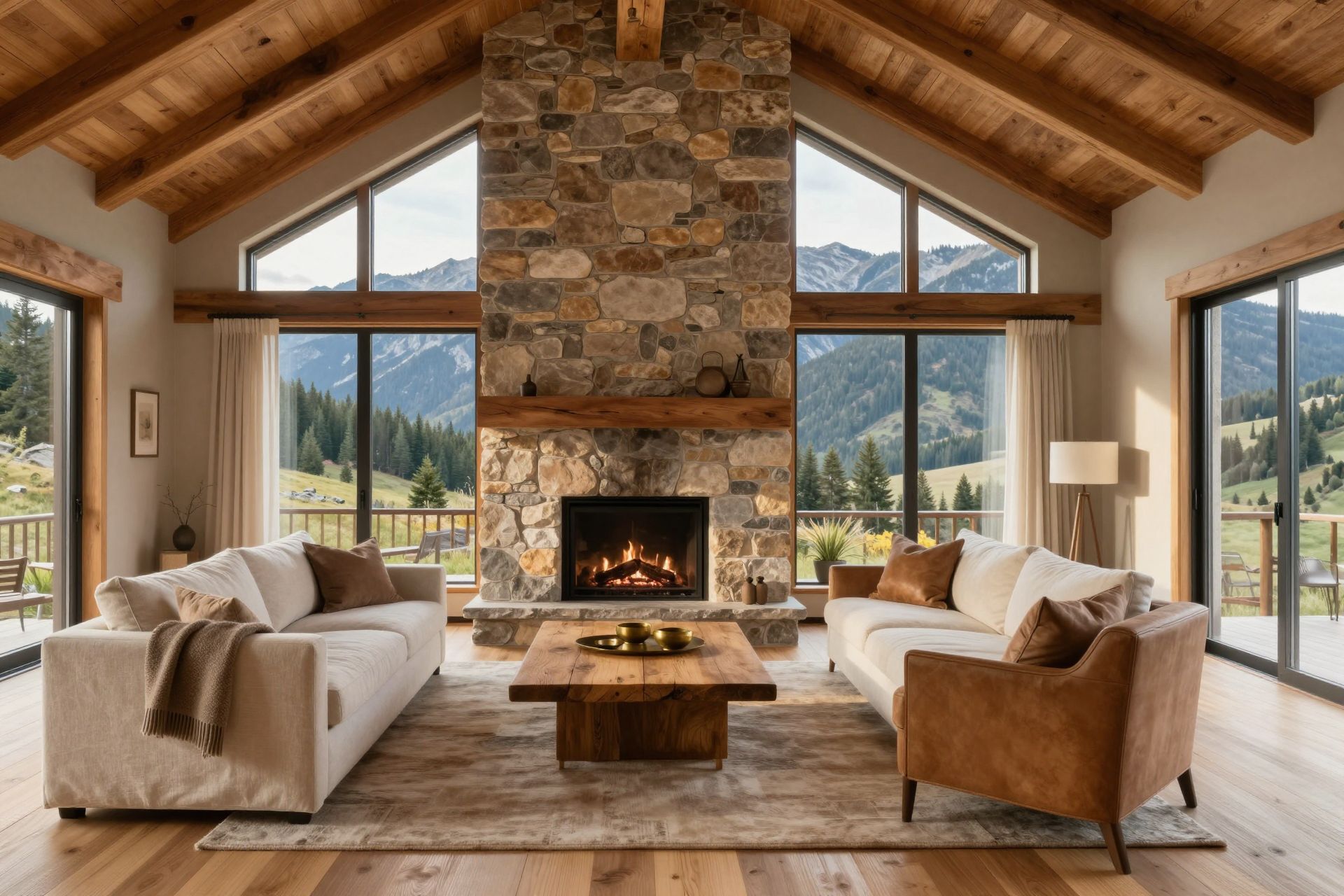 20 Mountain Cottage Interior Ideas That Feel Cozy, Elevated & Perfectly ...