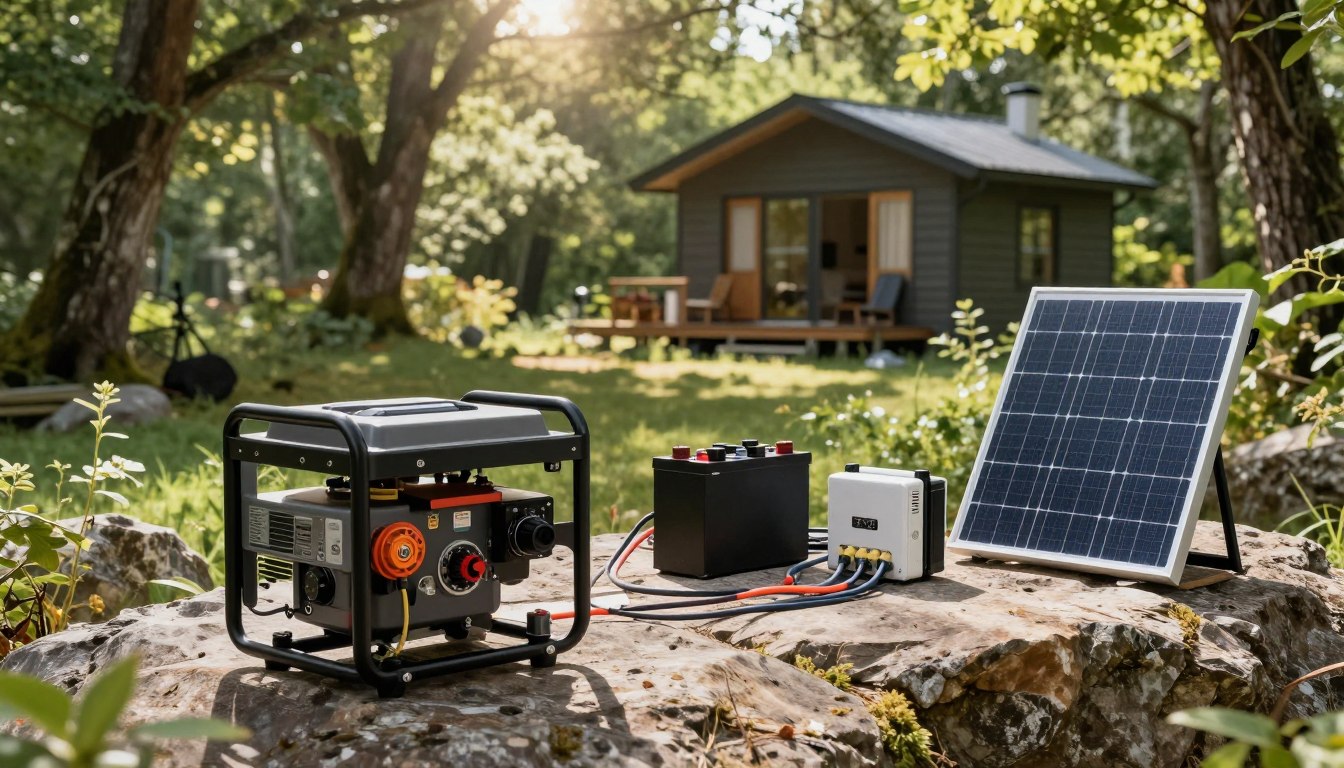 off grid generator setup