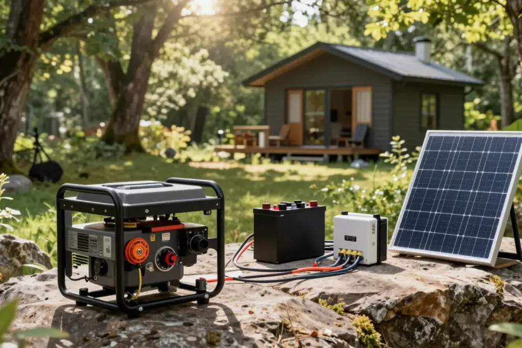 Off Grid Generator Setup