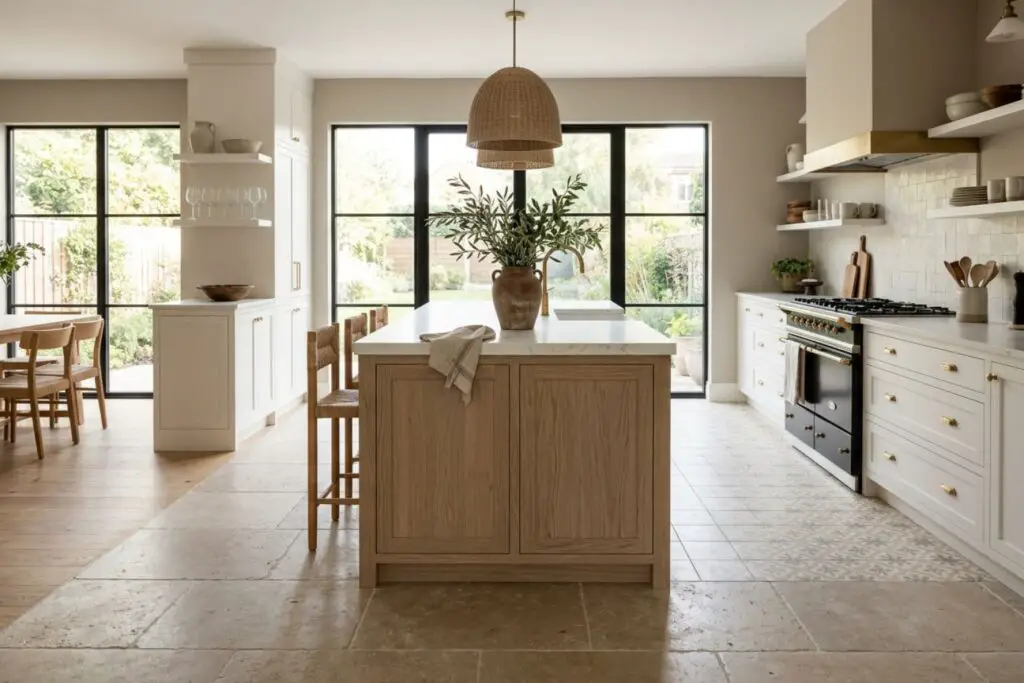 Featured image for: 10 Kitchen Tile Flooring Ideas to Elevate Your Space