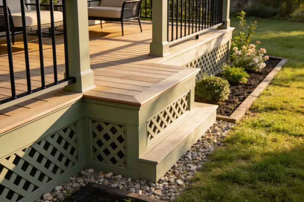 Featured image for: 10 Lattice Deck Skirting Ideas to Upgrade Your Outdoor Space
