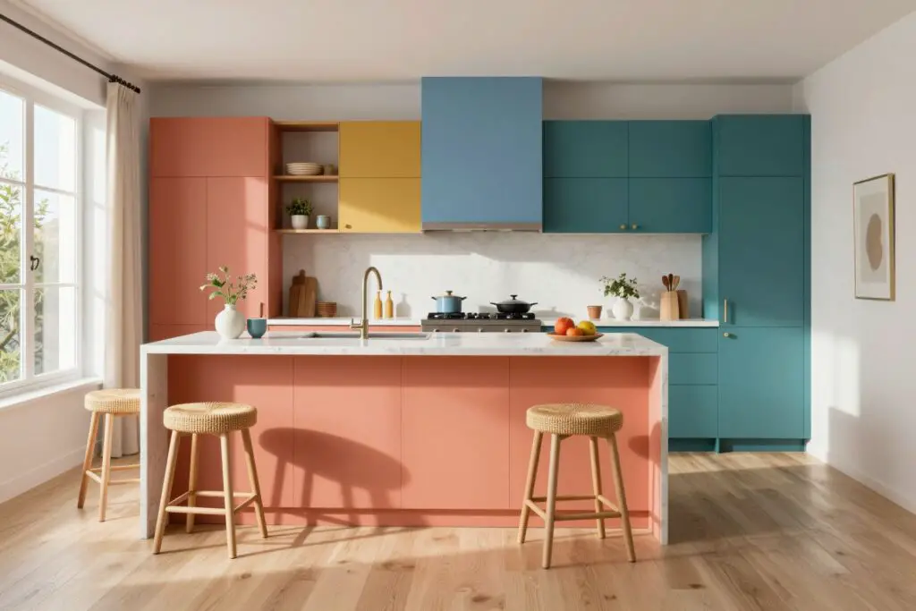 Featured image for: 10 Modern Colorful Kitchen Ideas That Feel Stylish, Not Busy