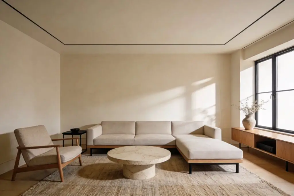 Featured image for: 10 Neutral Minimalist Living Room Color Schemes That Always Work