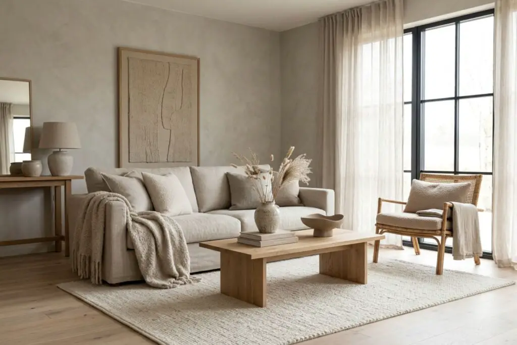 Featured image for: 11 Scandinavian Minimalist Living Room Ideas That Feel Cozy