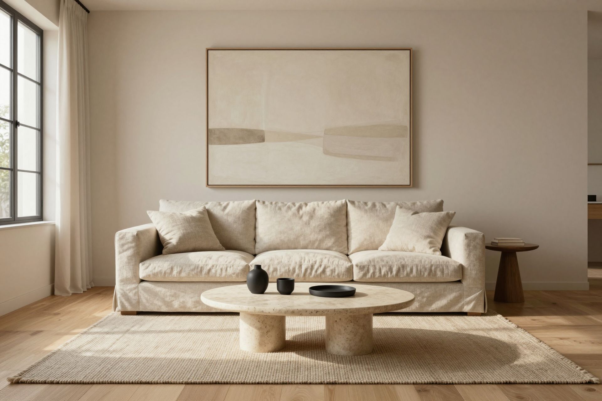 12 Clean Minimalist Living Room Ideas for a Clutter-Free Home