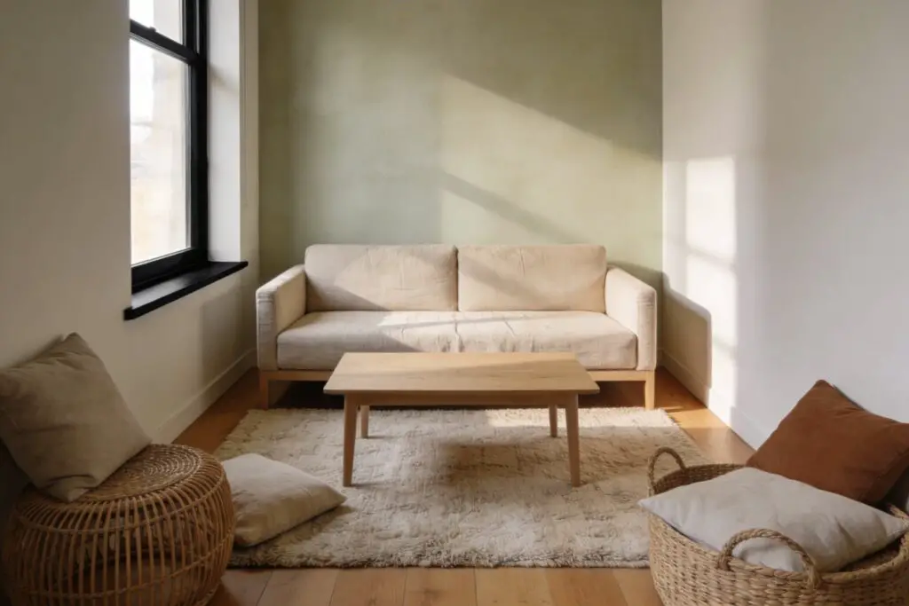 Featured image for: 14 Small Minimalist Living Room Ideas for Apartments