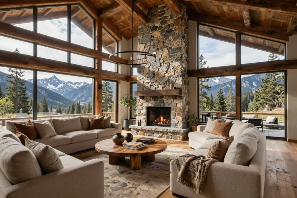 Featured image for: 19 Stunning Modern Mountain Home Interiors That Feel Luxurious