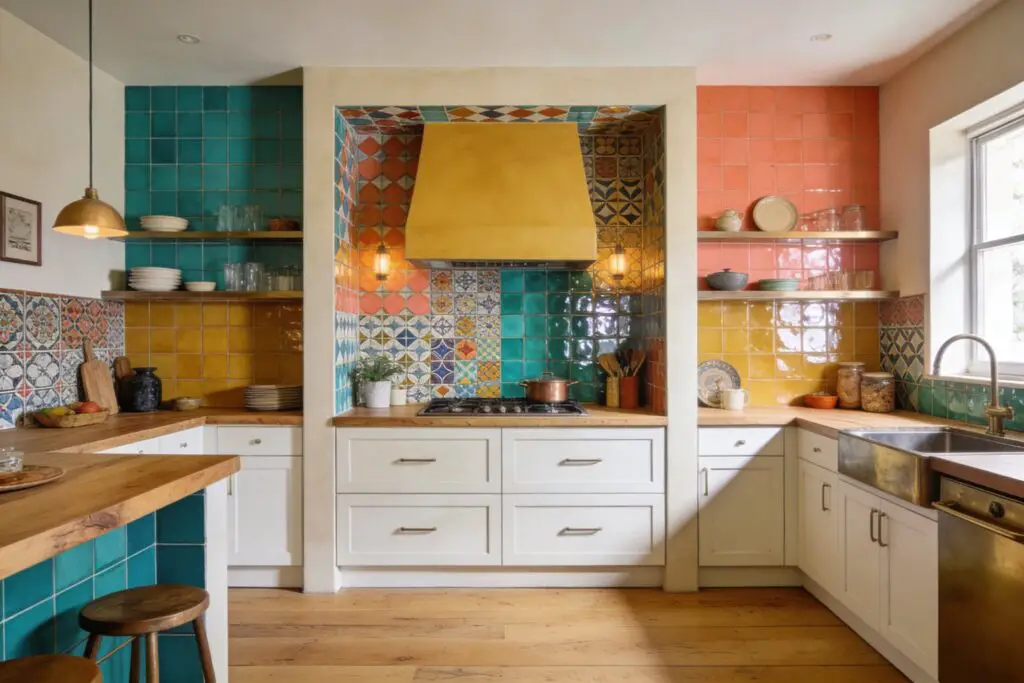Featured image for: 20 Colorful Kitchen Backsplash Ideas You’ll Want to Copy
