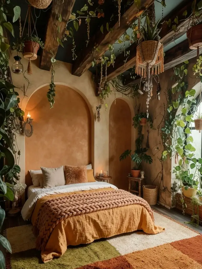 Earthy Witch Bedroom