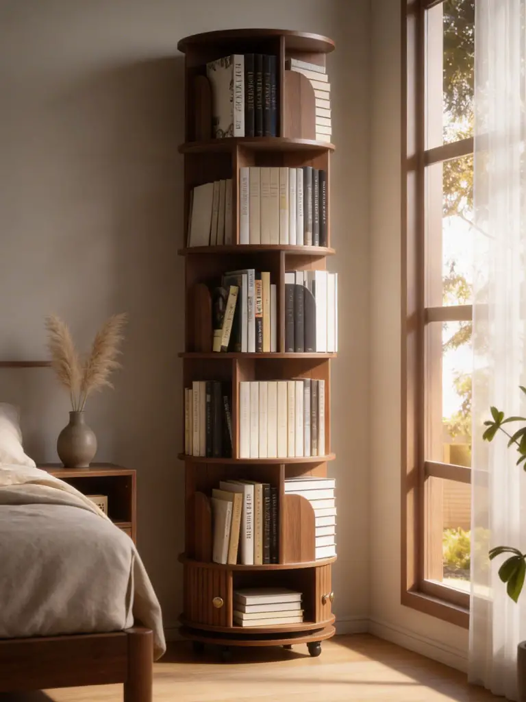 Corner Book Shelf Diy