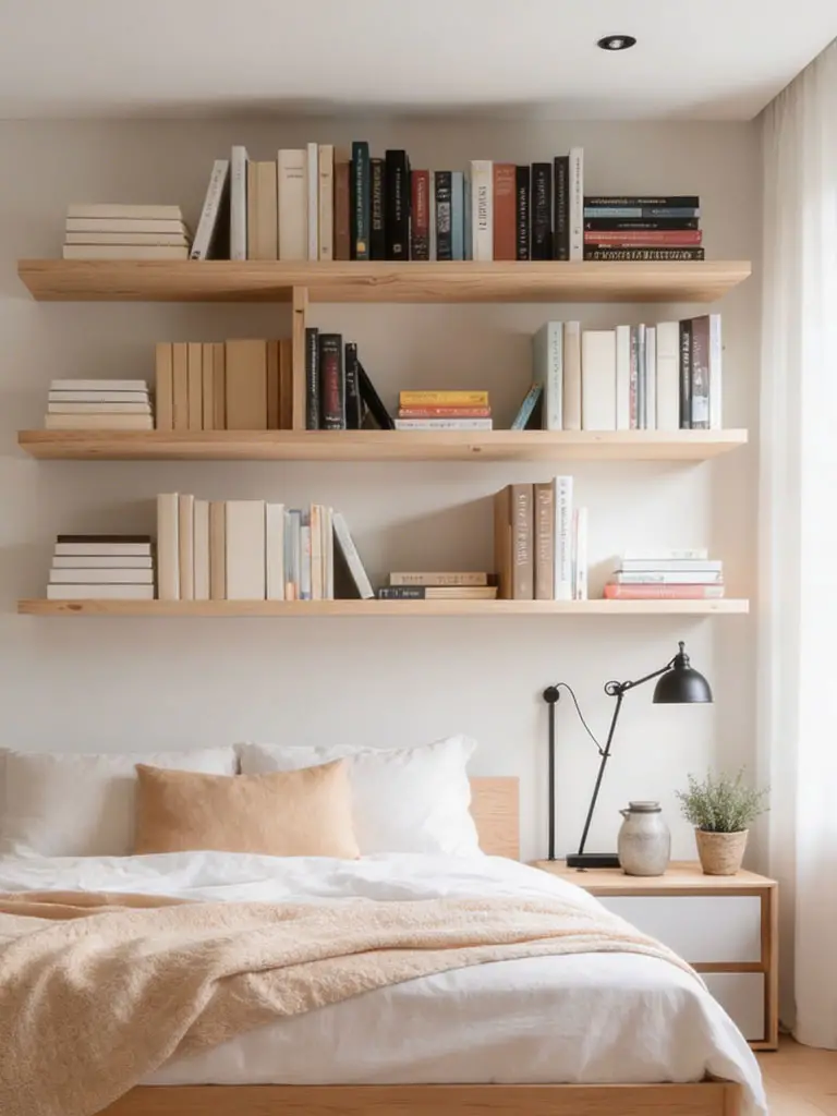 Small Bookshelf Styling