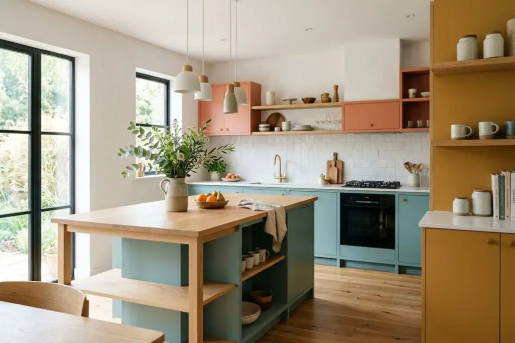 Featured image for: 10 Colorful Minimalist Kitchen Ideas That Balance Simplicity and Fun