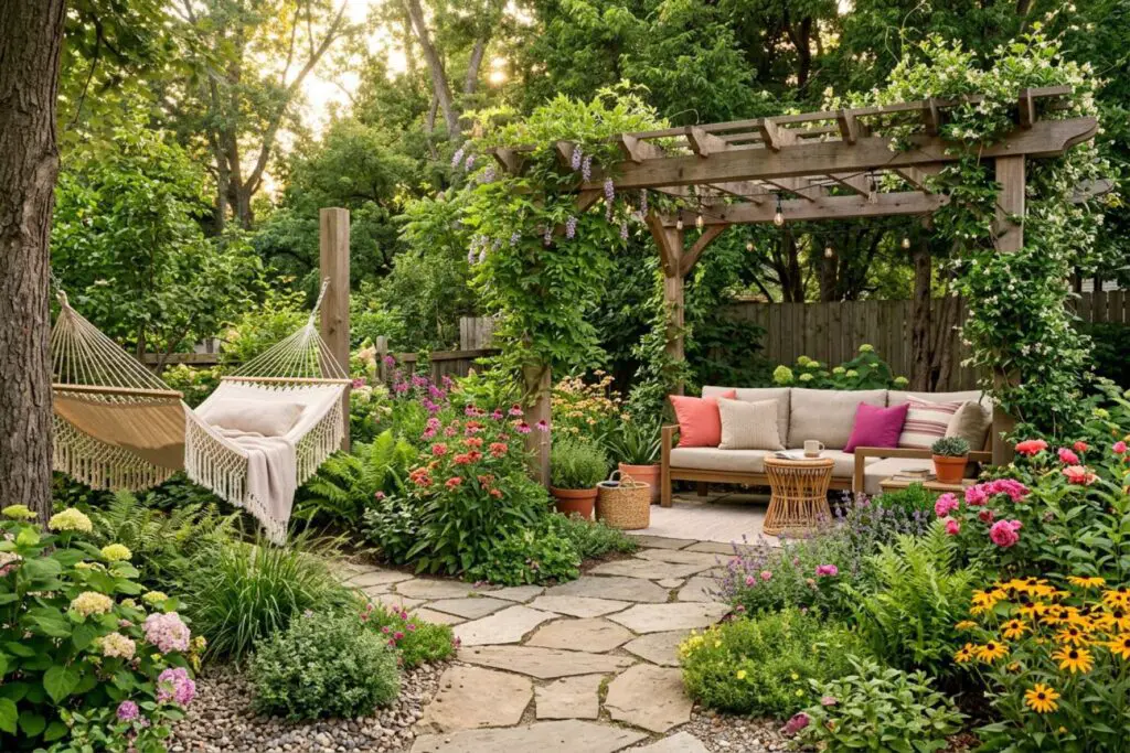 Featured image for: 10 Creative Garden Ideas That Turn Any Backyard Into a Dreamy Outdoor Escape