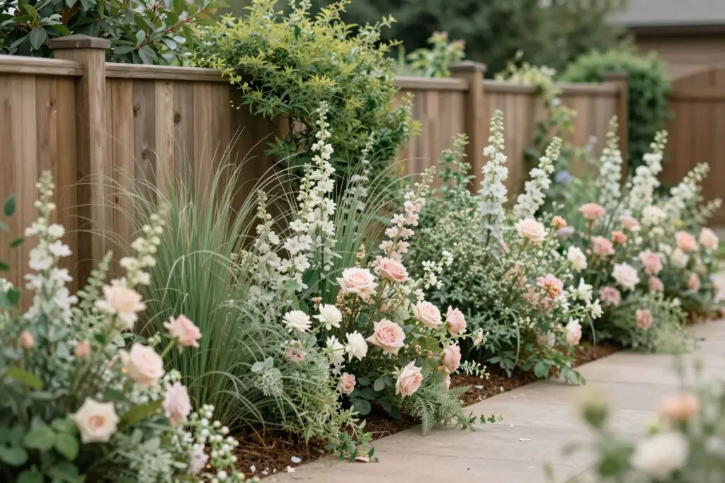 Featured image for: 10 Fence Line Landscaping Ideas for a Dreamy Garden Yard
