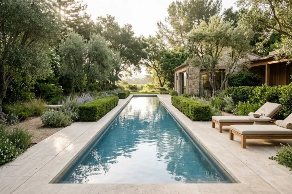Featured image for: 10 Lap Pools Backyard Ideas for Fitness and Style