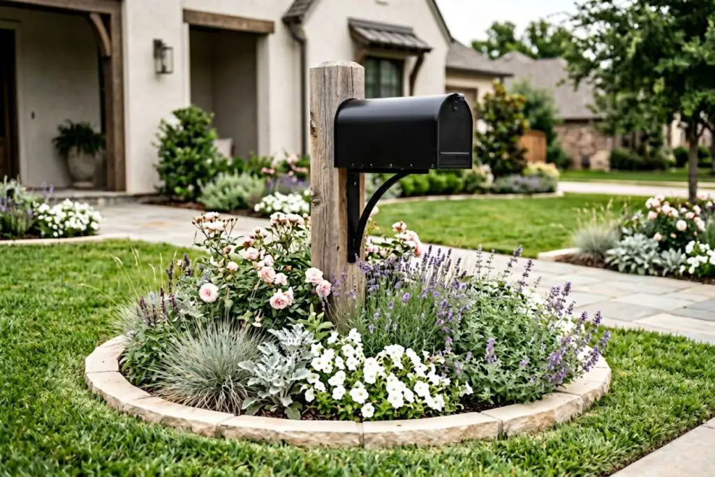 Featured image for: 10 Mailbox Flower Bed Ideas That Make Your Entrance Pop