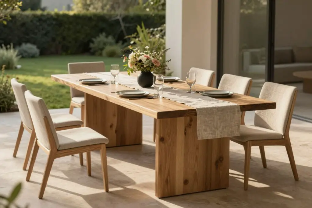 Featured image for: 10 Outdoor Dining Table Ideas for Stunning Alfresco Spaces You’ll Want to Copy