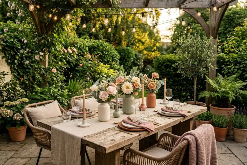 Featured image for: 10 Small Garden Party Ideas for a Cozy and Stylish Outdoor Setup