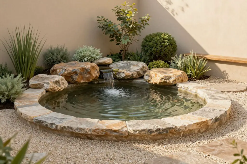 Featured image for: 10 Small Garden Pond Ideas for a Peaceful Backyard Oasis