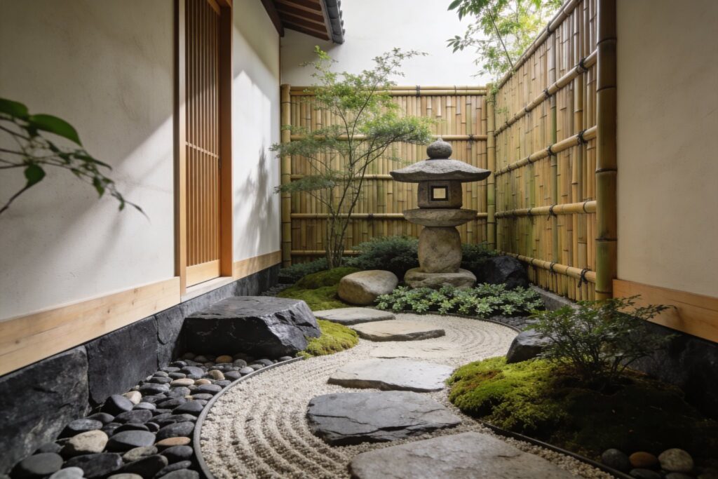Featured image for: 10 Small Japanese Garden Ideas for a Peaceful Zen Space