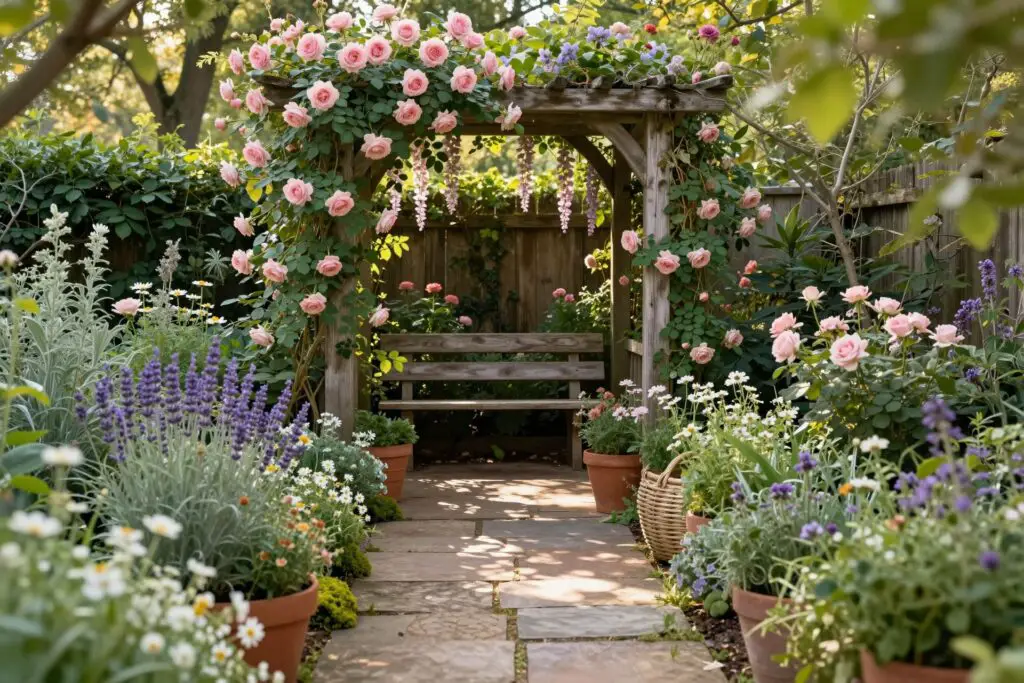 Featured image for: 10 Small Secret Garden Ideas That Feel Hidden and Private