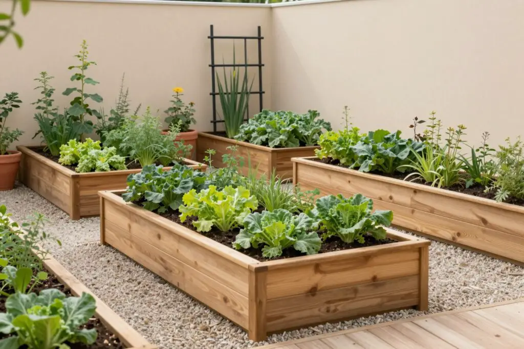Featured image for: 10 Small Vegetable Garden Ideas That Make Tiny Spaces Look Lush & Productive