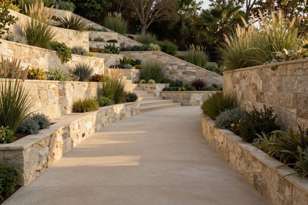 Featured image for: 10 Steep Driveway Landscaping Ideas That Are Both Safe and Beautiful