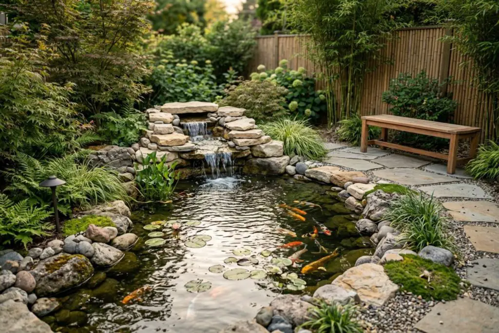Featured image for: 10 Stunning Fish Pond Gardens That Feel Like a Luxury Retreat