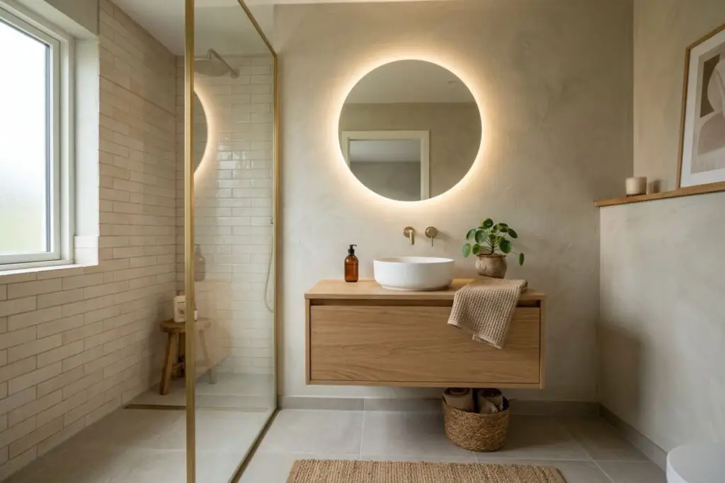 Featured image for: 10 Tiny Modern Bathroom Ideas That Maximize Space Without Sacrificing Style
