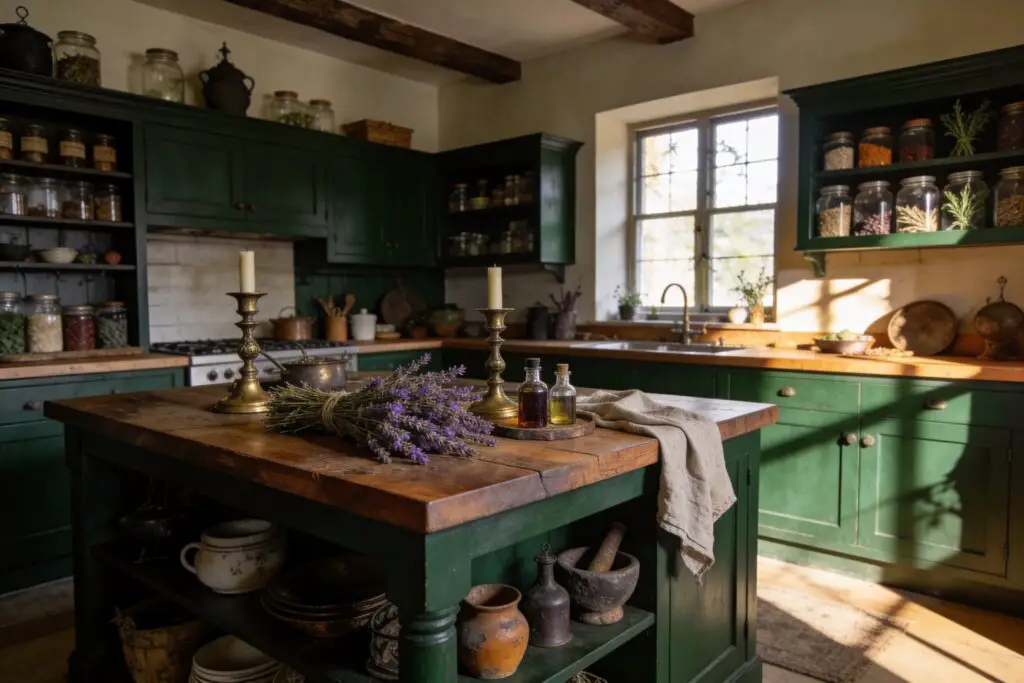 Featured image for: 10 Witchy Kitchen Ideas That Feel Magical & Moody