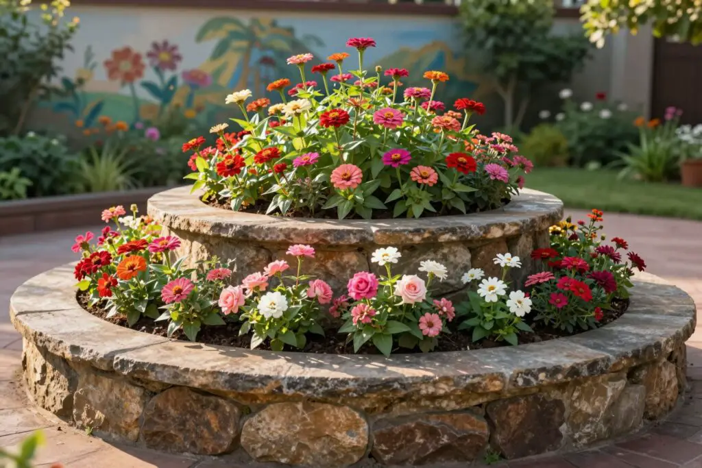 Featured image for: 14 Full Sun Flower Bed Ideas That Thrive All Summer