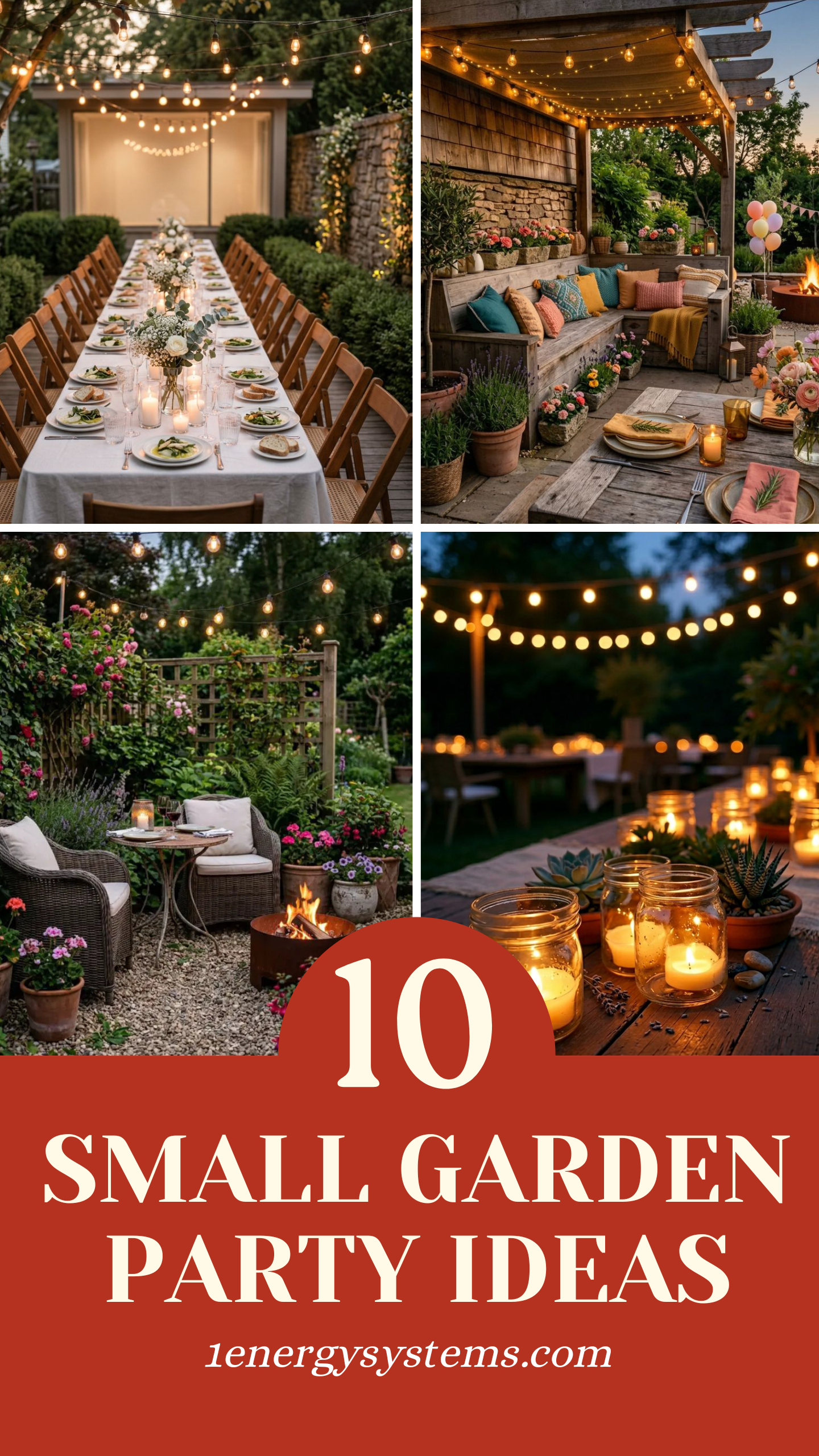 Small Garden Party Ideas