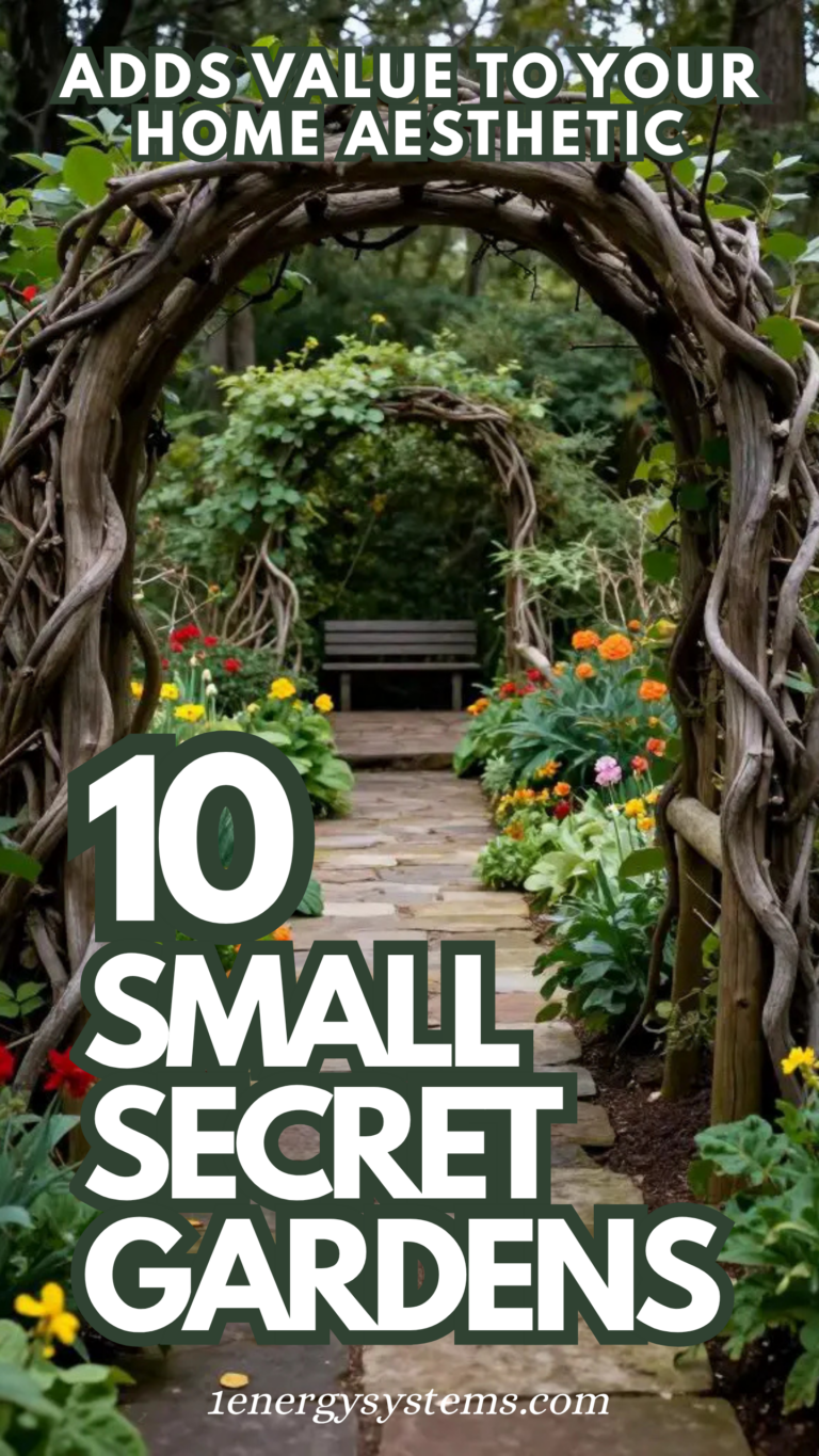 10 Small Secret Garden Ideas That Feel Hidden and Private - One Energy ...