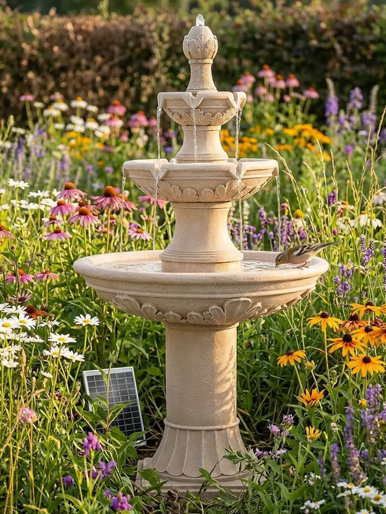 Solar Fountain Ideas
