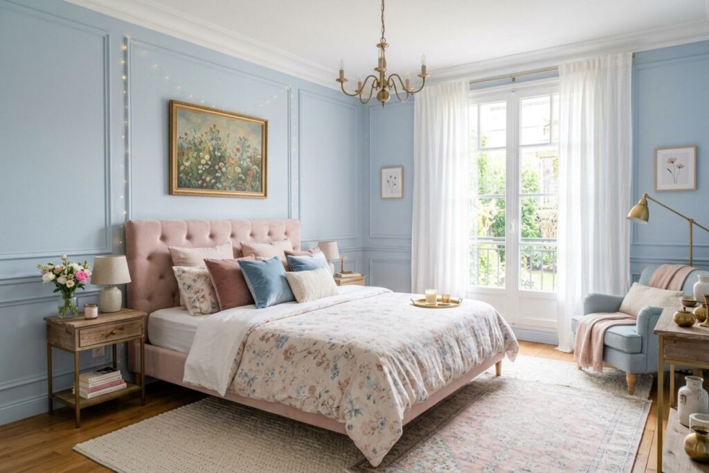 Featured image for: 10 Blue and Pink Bedroom Ideas That Look Surprisingly Elegant