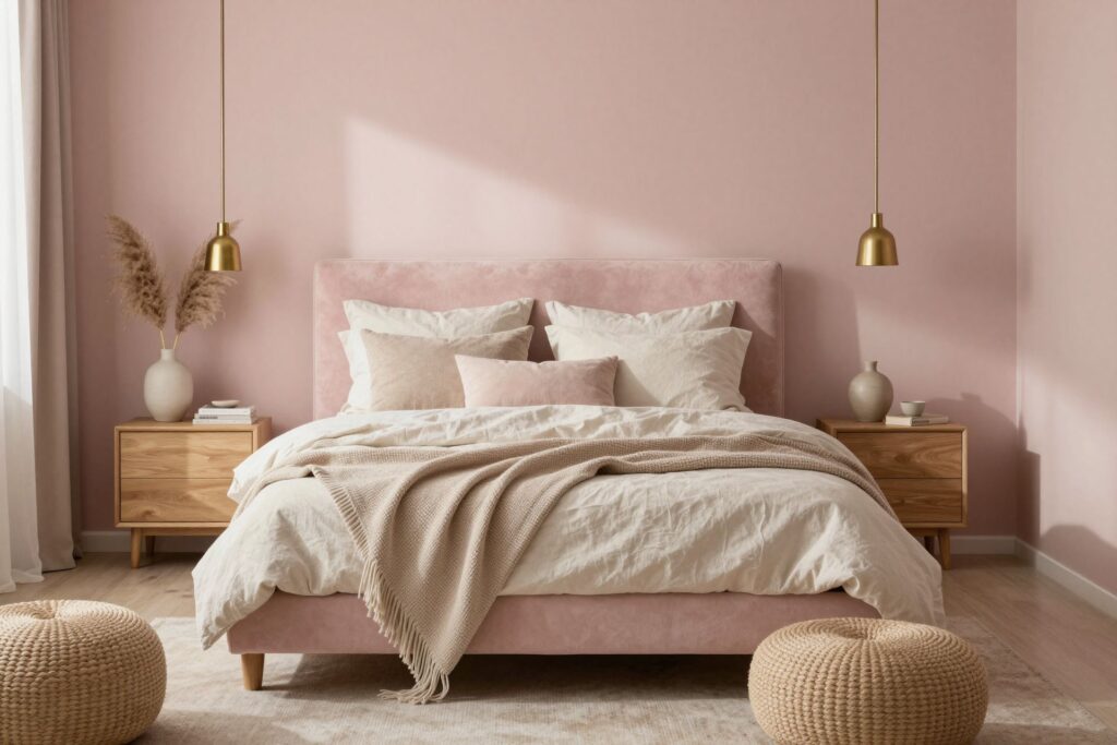 Featured image for: 10 Blush Pink Bedroom Ideas for a Soft Romantic Look